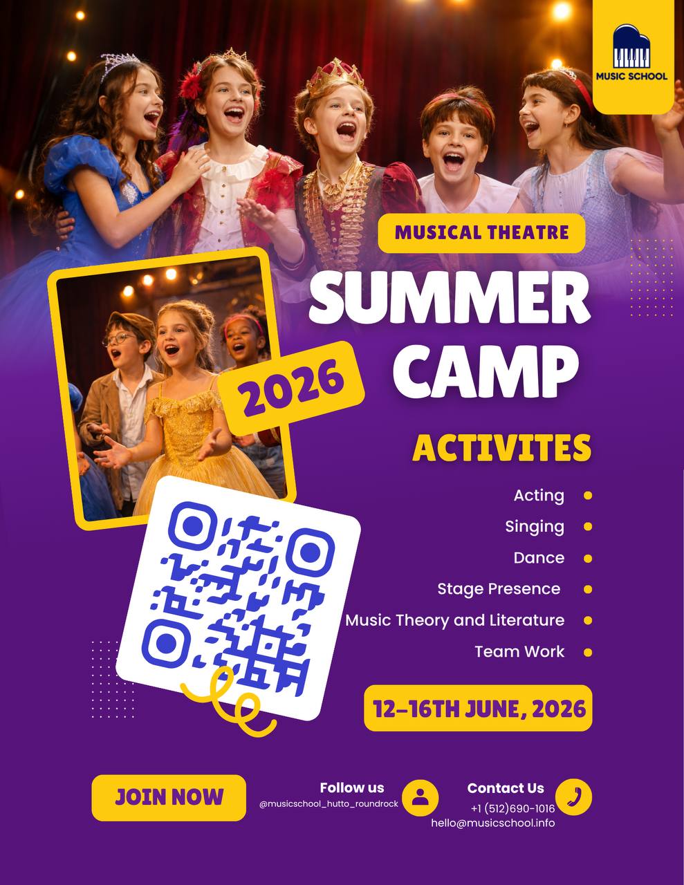 Musical Theatre Summer Camp